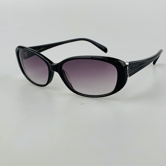 Lulu Guinness Sunglasses mod. Bettie L505 Black Oval + Case main image 12